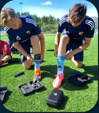 Djurgårdens IF Akademicamp Pro players using INSAIT JOY trackers